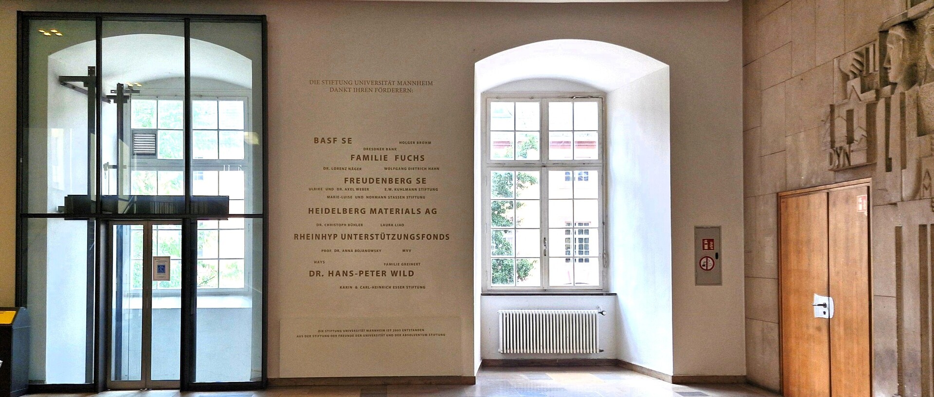 Fördererwand Stiftung 2025