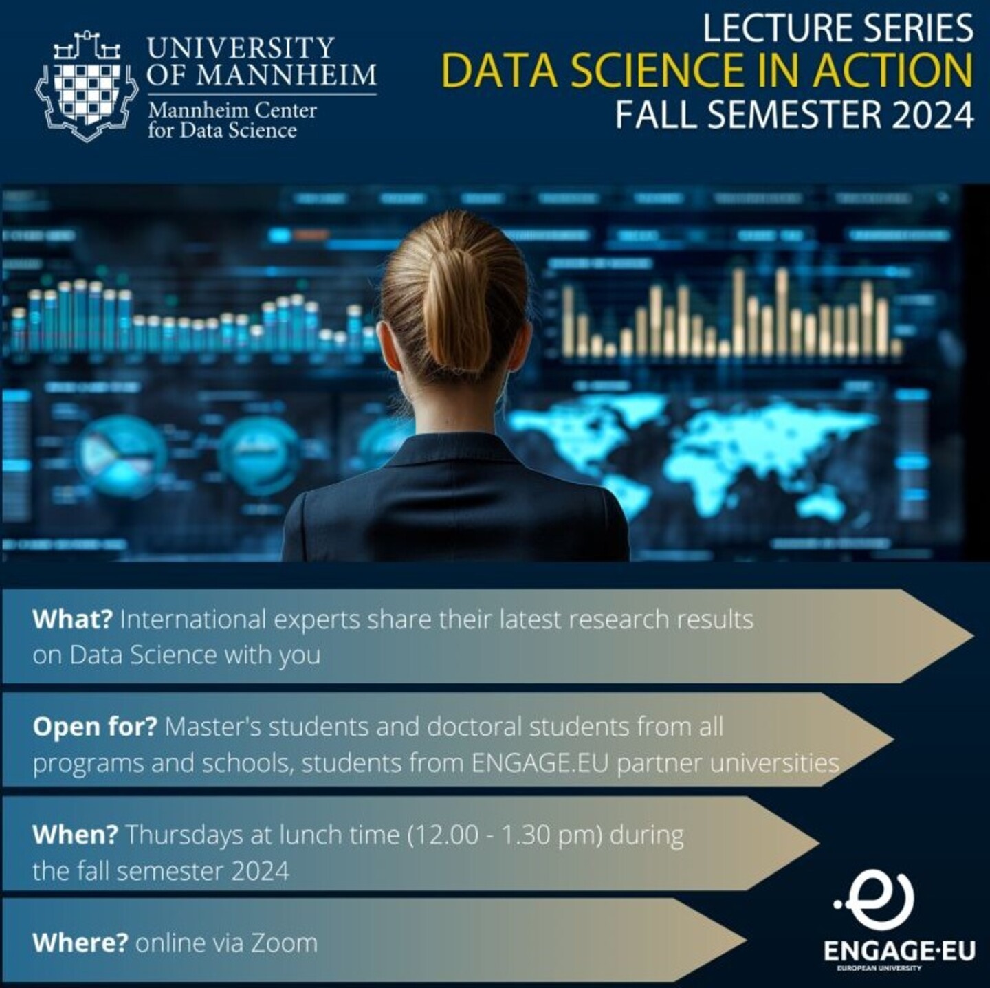 Flyer Ringvorlesung Data Science in Action