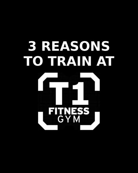 New studio, new energy. We've got 3 solid reasons to train at T1... check out the reel to find out what they are!  Book your GymCard and train for free, no time slot needed, until the end of August ?