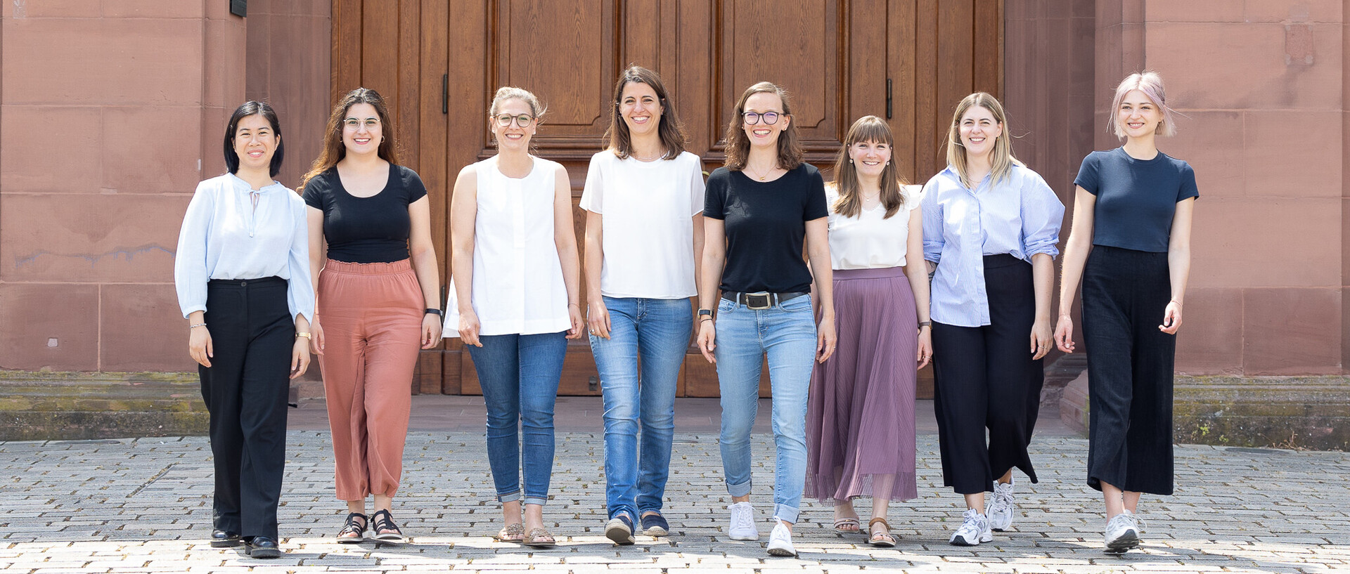 Das achtköpfige Team der Koordinationsstelle für Studieninformationen  