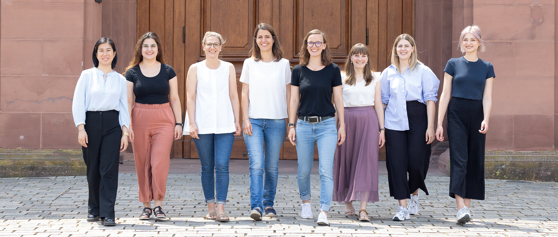 The eight-member team of the Student Advising Center  