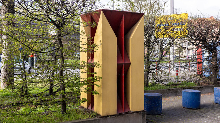 Bunte Skulptur 