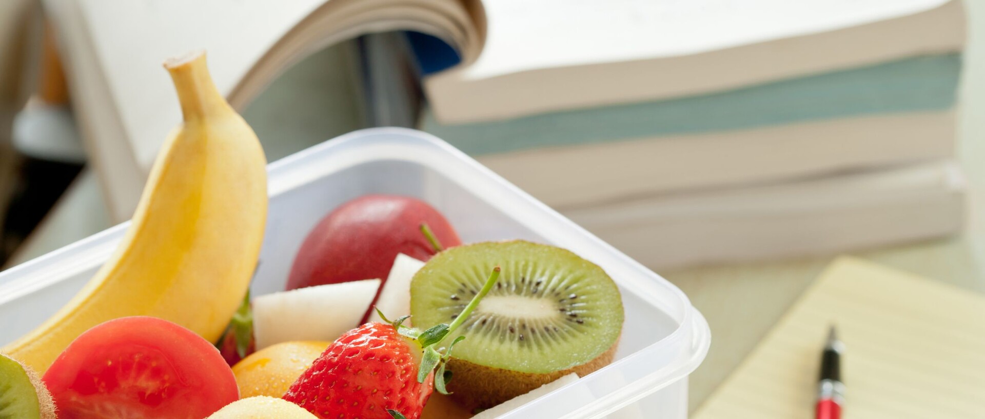 Vesperbox mit gemischtem Obst