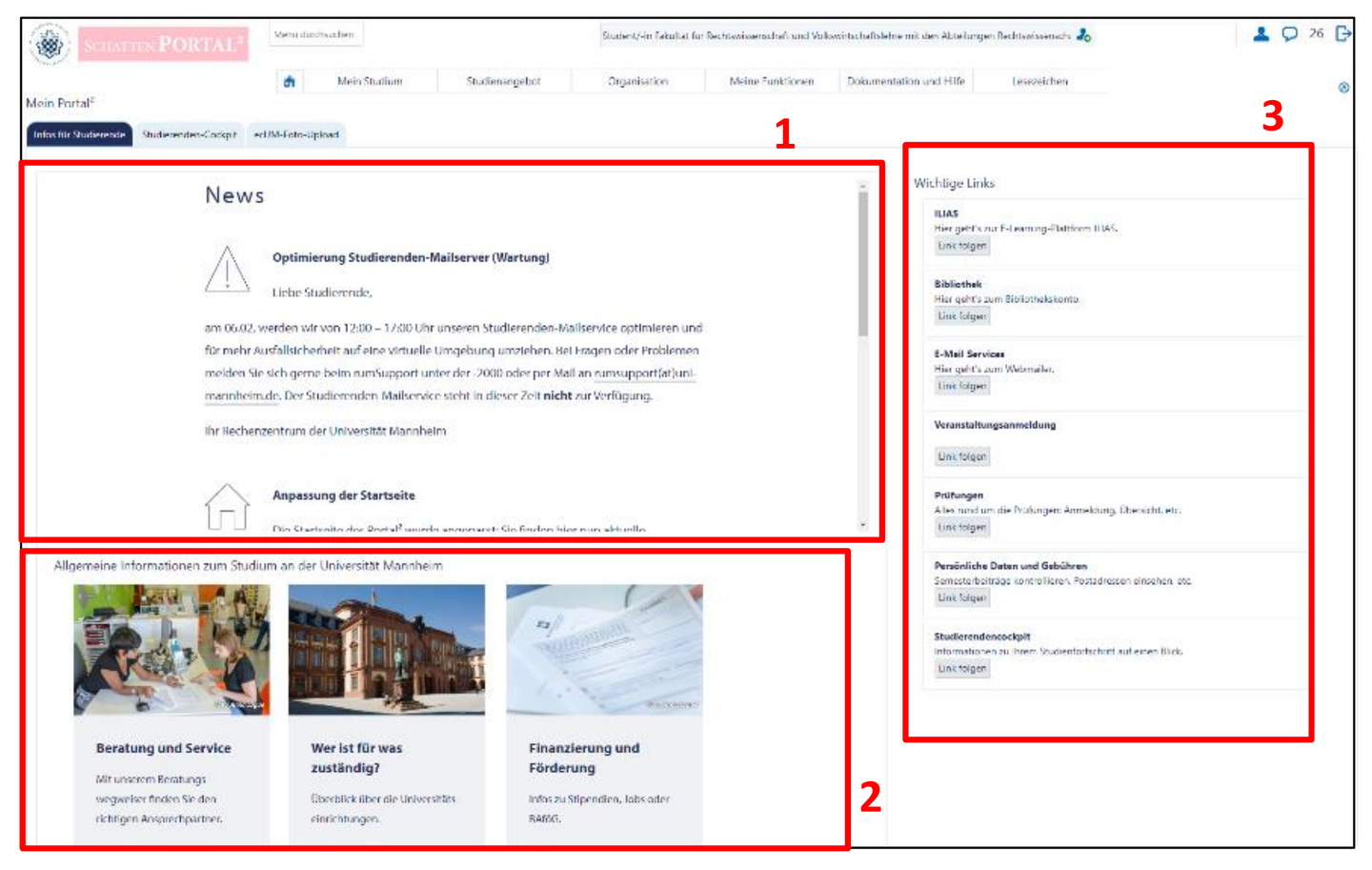Screenshot zur Veranschaulichung