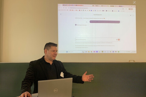 Vortragender beim Partnerforum am 28.11.2025