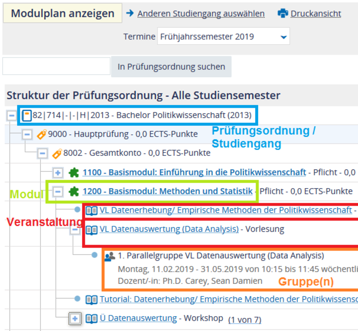 Screenshot zur Veranschaulichung