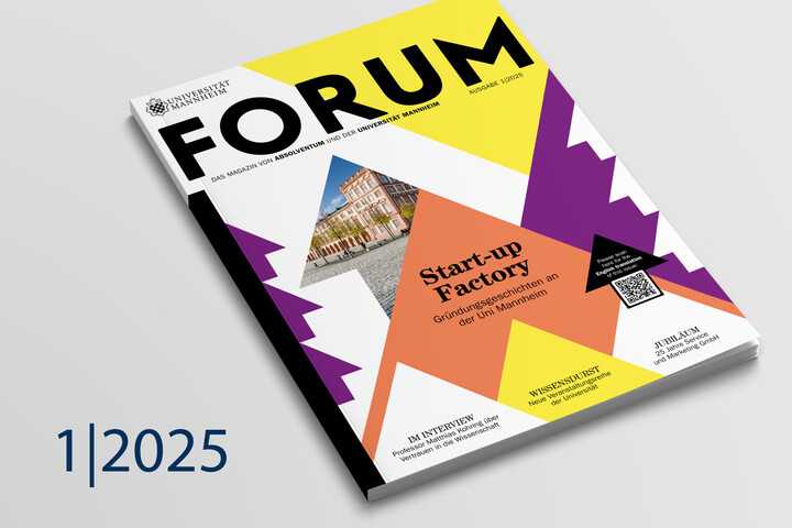 Eine Ausgabe des Magazins FORUM 1/2025