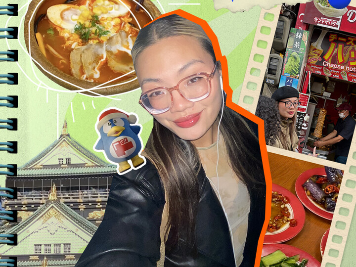 Collage mit Mai Ly mit taiwanesischem Essen und Text: "Hier hat Mai Ly die besten Food Spots entdeckt"