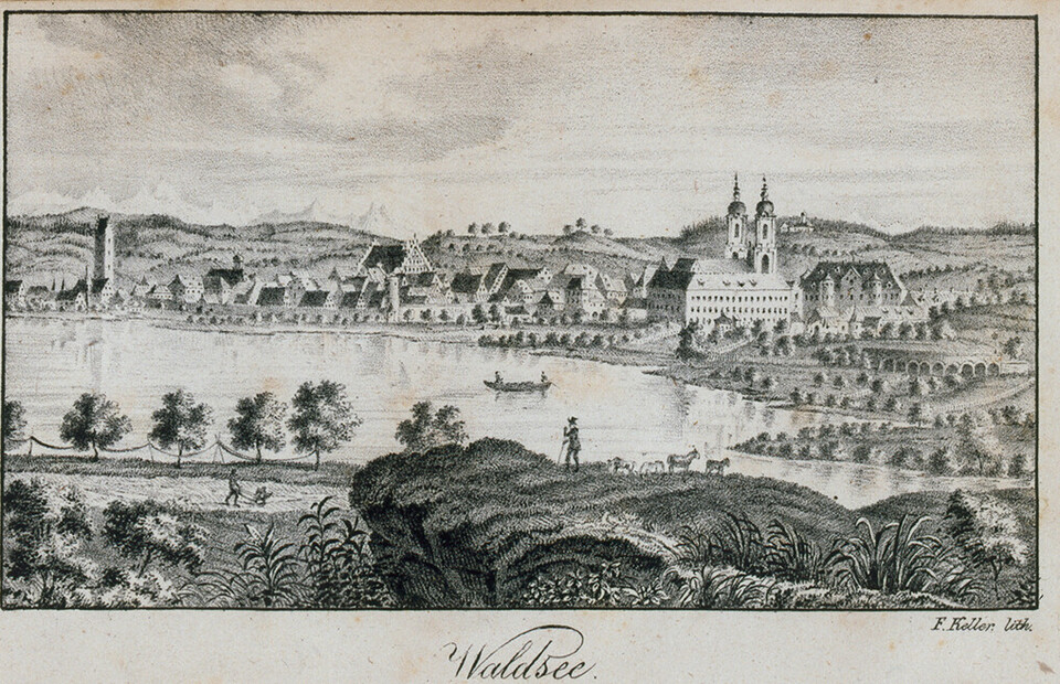 Waldsee in der Oberamtsbeschreibung von 1834