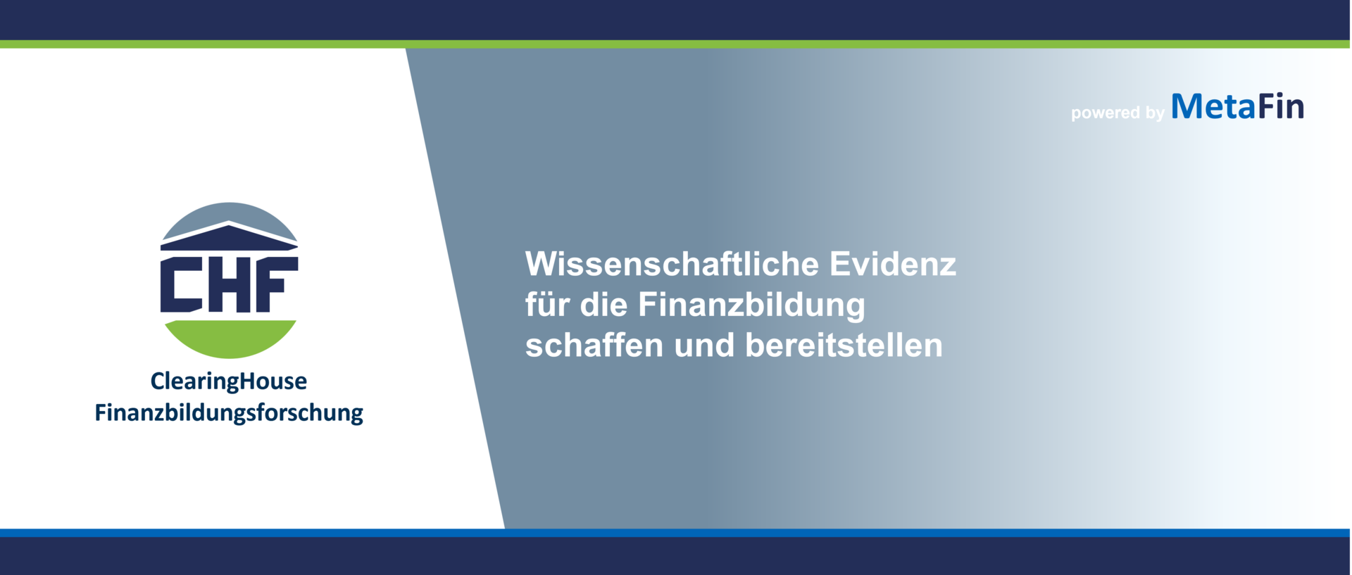 Header: Wissenschaftliche Evidenz für die Finanzbildung schaffen und bereitstellen