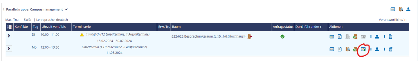 Screenshot aus dem Portal zum veranschaulichen des Geschriebenen.