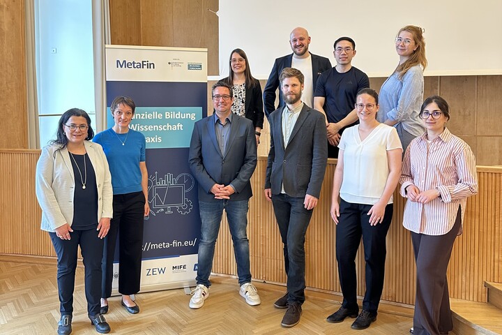 Bild: MetaFin-Team auf der MetaFin-Konferenz