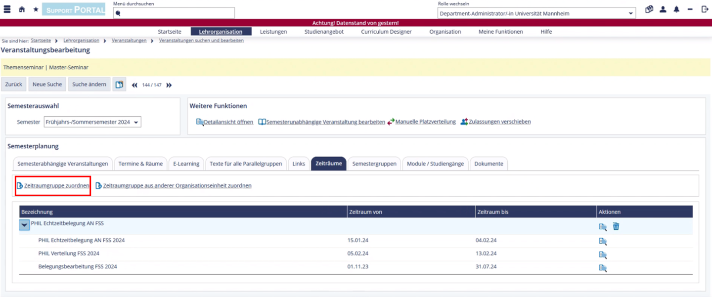 Screenshot zur Veranschaulichung
