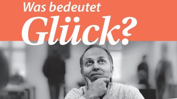 Plakat zur Ausstellung Glück 