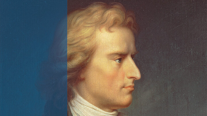 Cover des Buches "Das Wagnis der Freiheit. Schillers Dramen in ihrer Epoche." von Ulrich Kittstein. Zu sehen ist eine Porträt-Gemälde von Friedrich Schiller.
