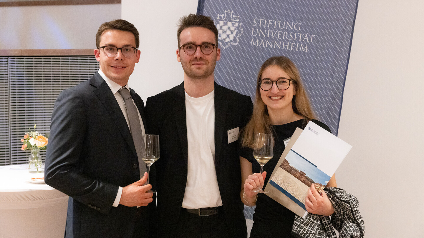 Glücklische Stipendiaten der Stiftung