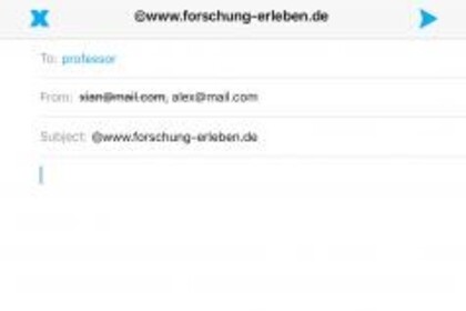 Ein Mailentwurf