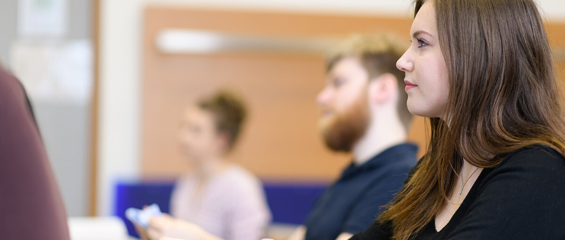 Studierende in Vorlesung 