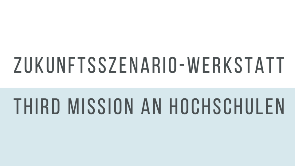 Zukunftsszenario-Werkstatt
