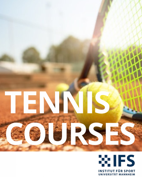 Tennis balls for course promo