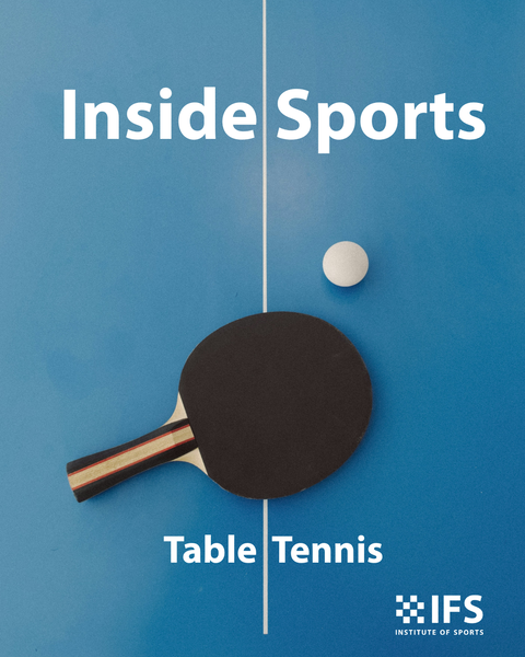 Table Tennis Rocket and a ball