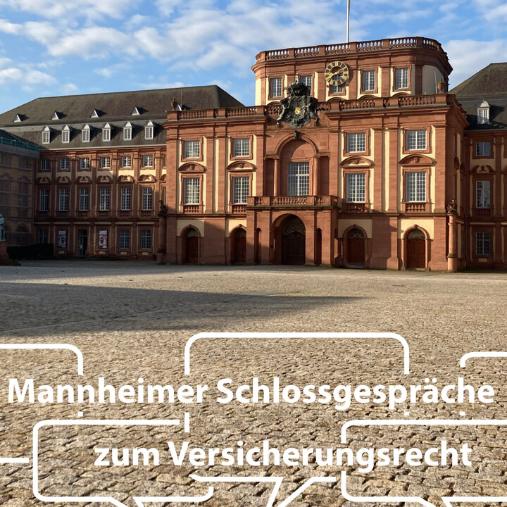 Bild von der Einladung zu den 3. Mannheimer Schlossgesprächen zum Versicherungsrecht