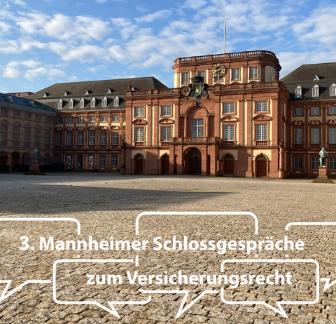 Bild von der Einladung zu den 3. Mannheimer Schlossgesprächen zum Versicherungsrecht