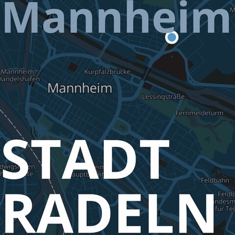 Straßenkarte von Mannheim