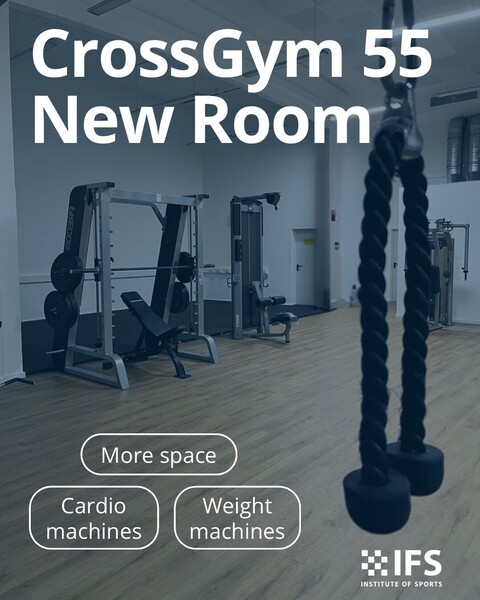 Gym55 just got bigger and better!  From tomorrow, February 9, the 55 CrossGym will be open with extended opening hours and even more equipment ? You’ll now find an expanded training area