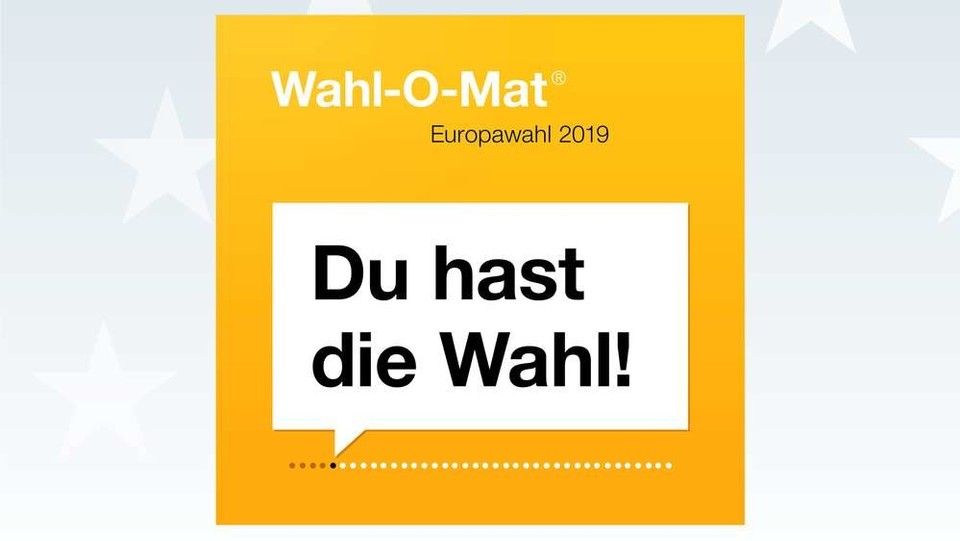 Bild von Wahl-O-Mat Plakat
