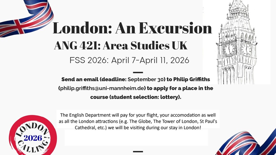 London excursion Poster for London excursion