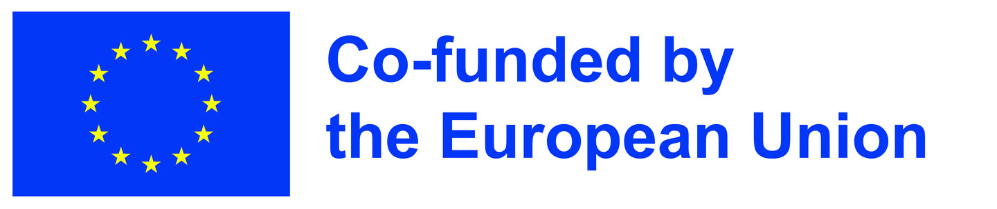 Erasmus Logo co-funded by European Union
