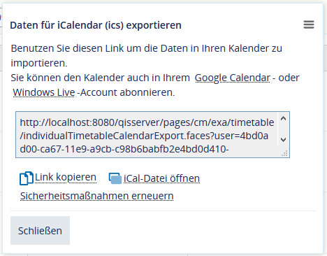 Screenshot zur Veranschaulichung