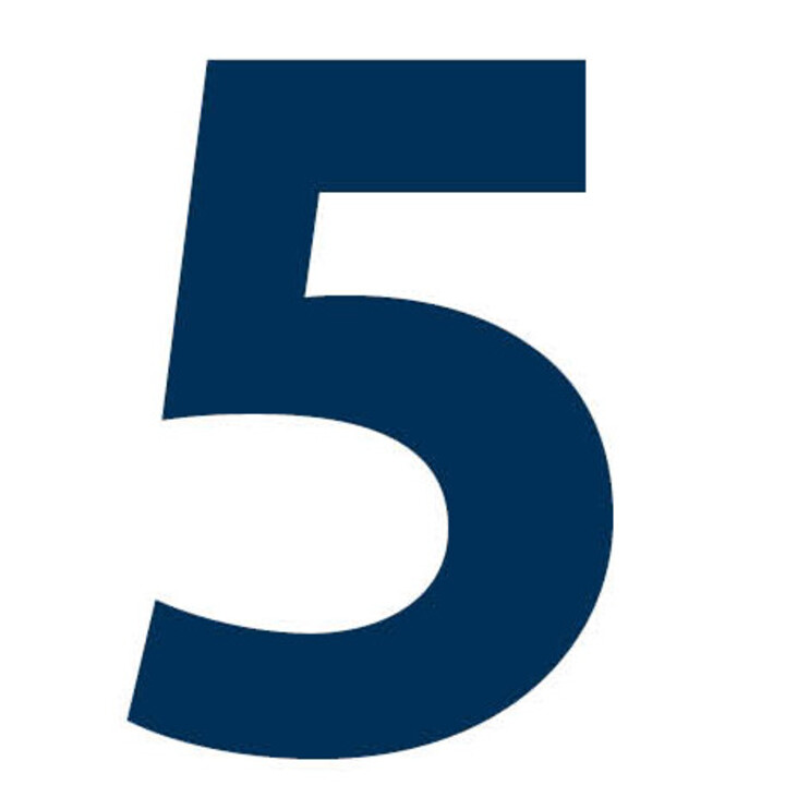 Zahl 5