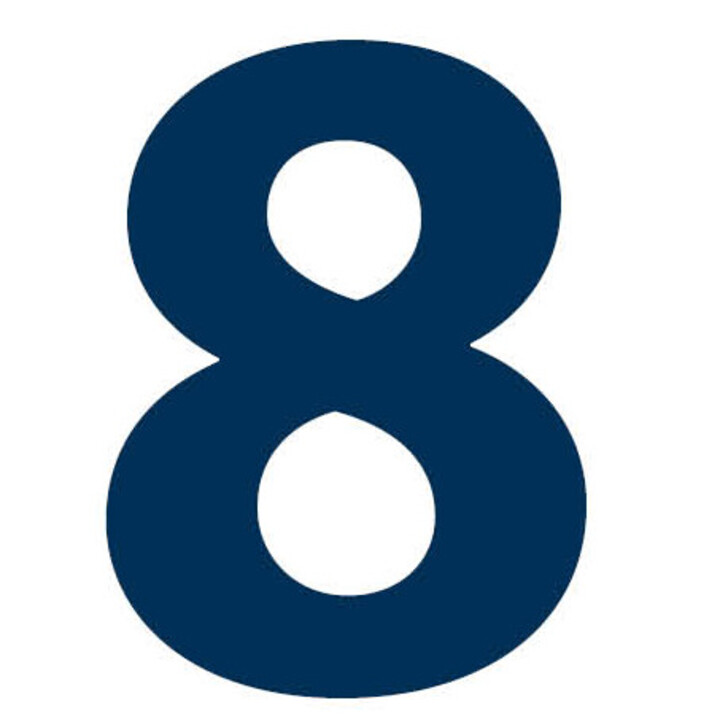 Zahl 8