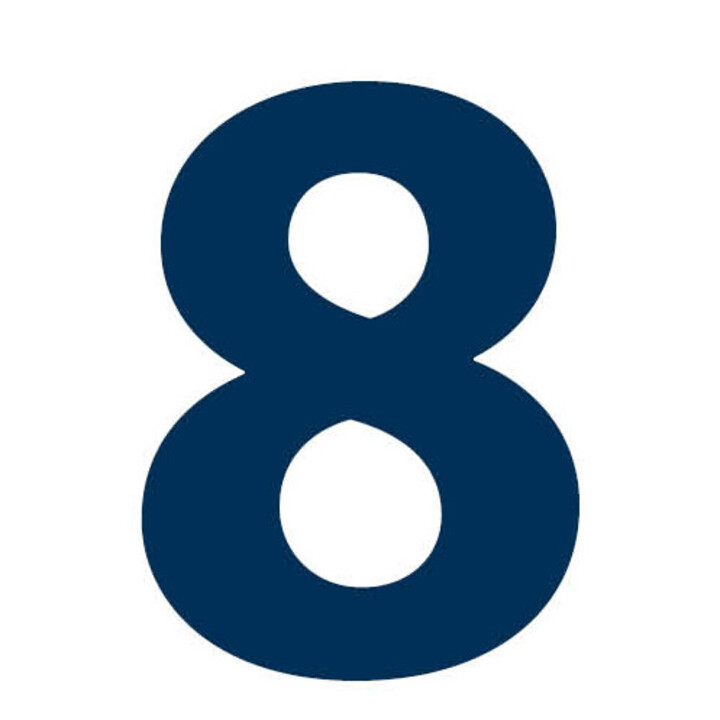 Zahl 8