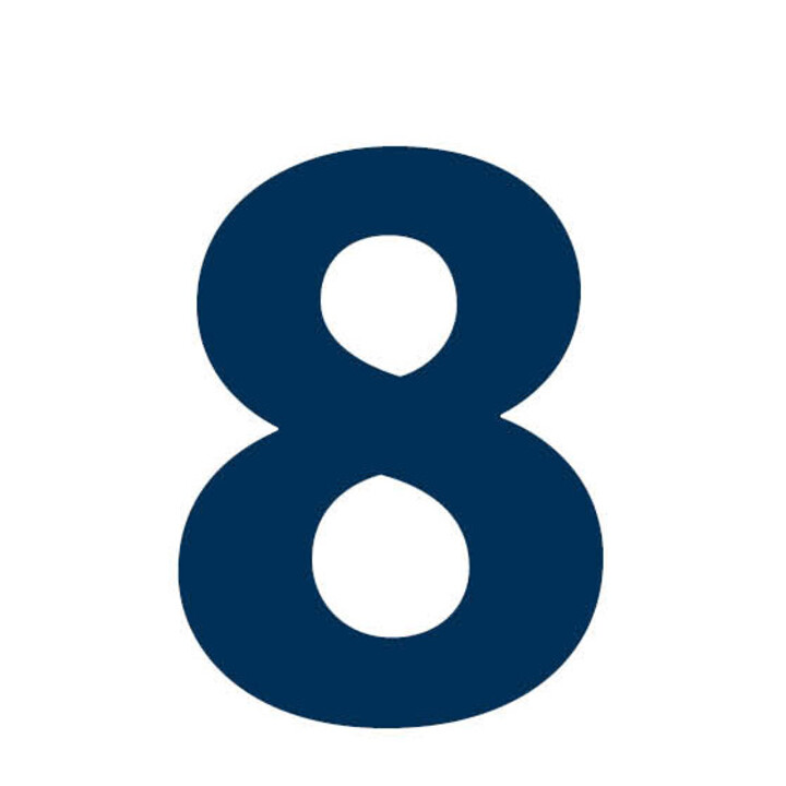 Zahl 8