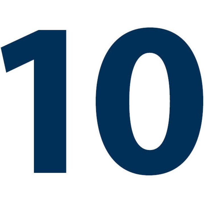 Zahl 10