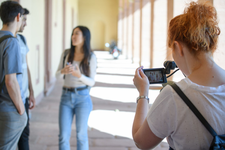 Videodreh Campusleben, Unileben
